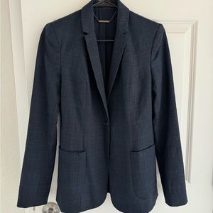 Elie Tahari SINGLE BUTTON BLAZER